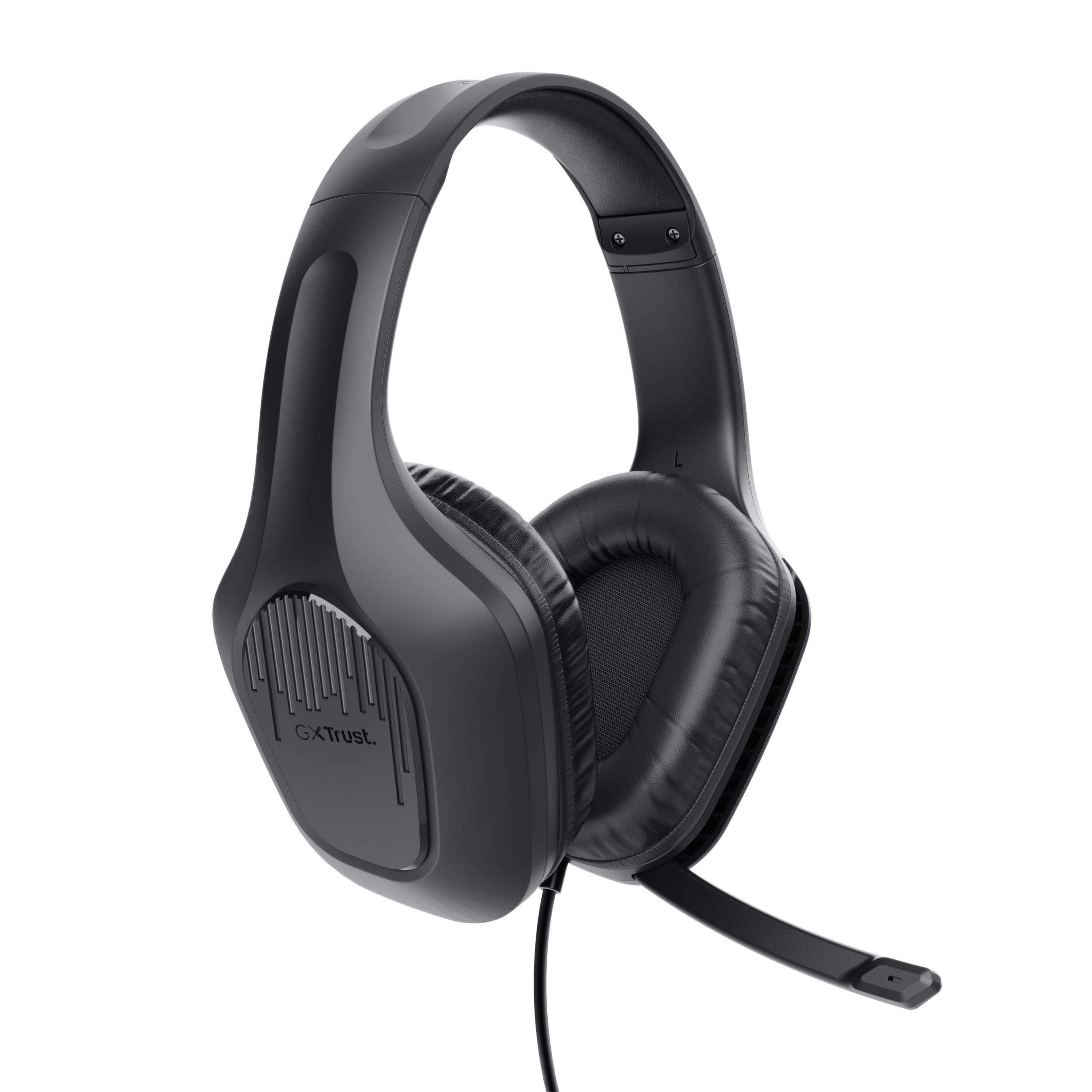 Trust Gaming GXT 790 Tridox 3-in-1 Gaming Pack - Lightweight Headset with 50mm Drivers, 3.5mm Jack, Gaming Mouse USB 200-6400DPI, Mouse Pad, Gamer Set for PC/Laptop - Black